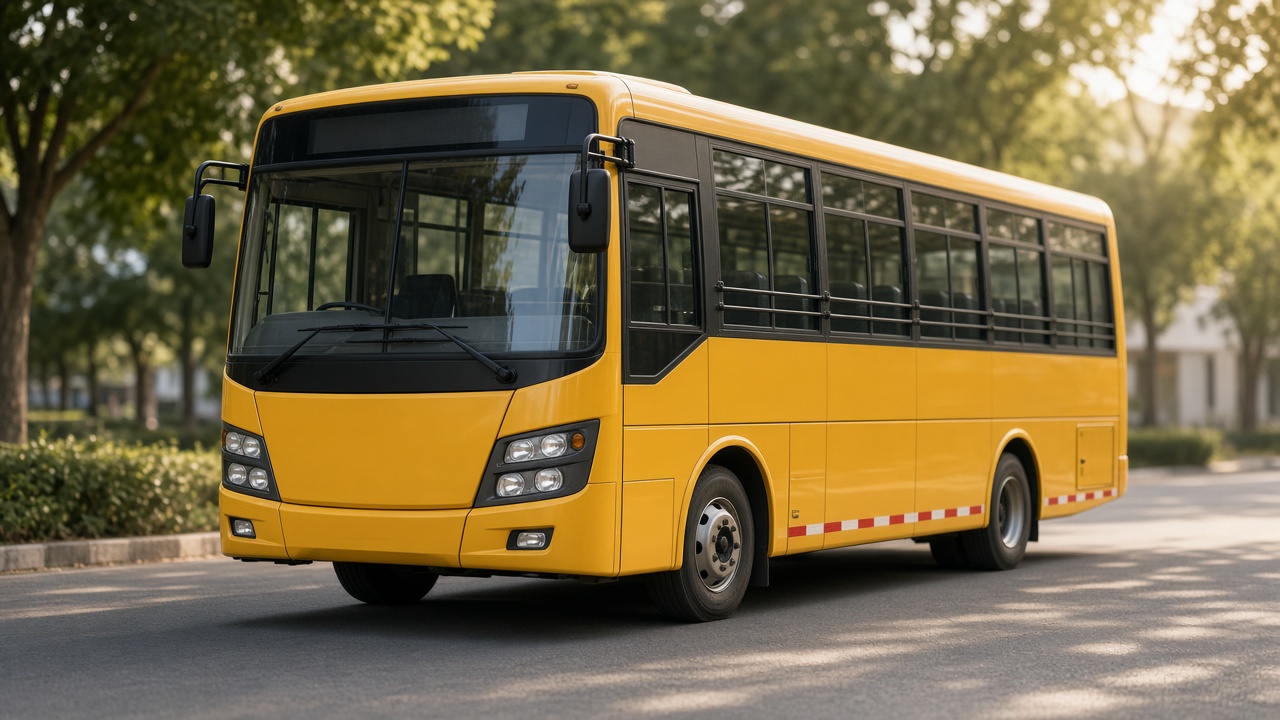 School bus exterior reference